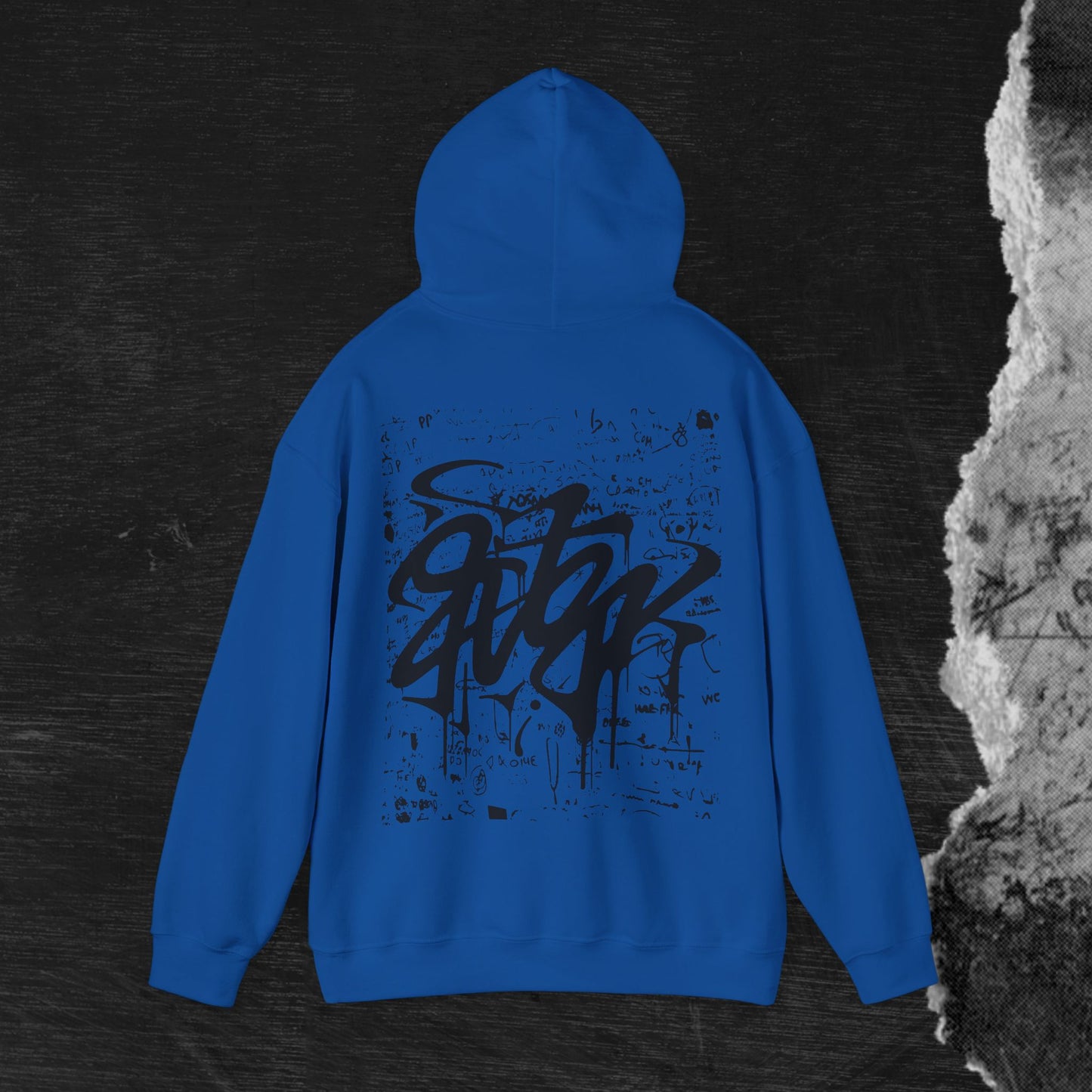 Graffiti Hoodie - Street Art Unisex Sweatshirt