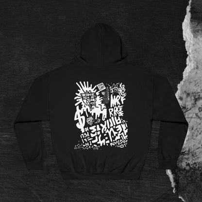 Hooded Sweatshirt - "Crazy Dollar"