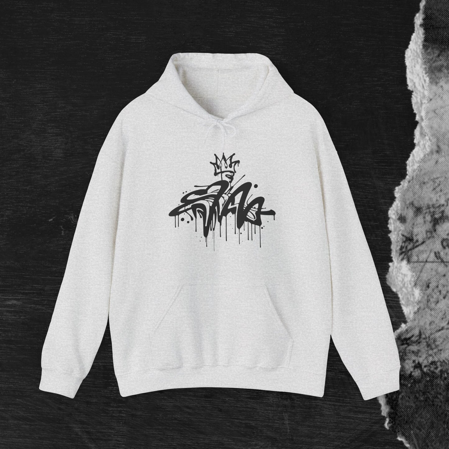 Graffiti Hoodie - Street Art Unisex Sweatshirt