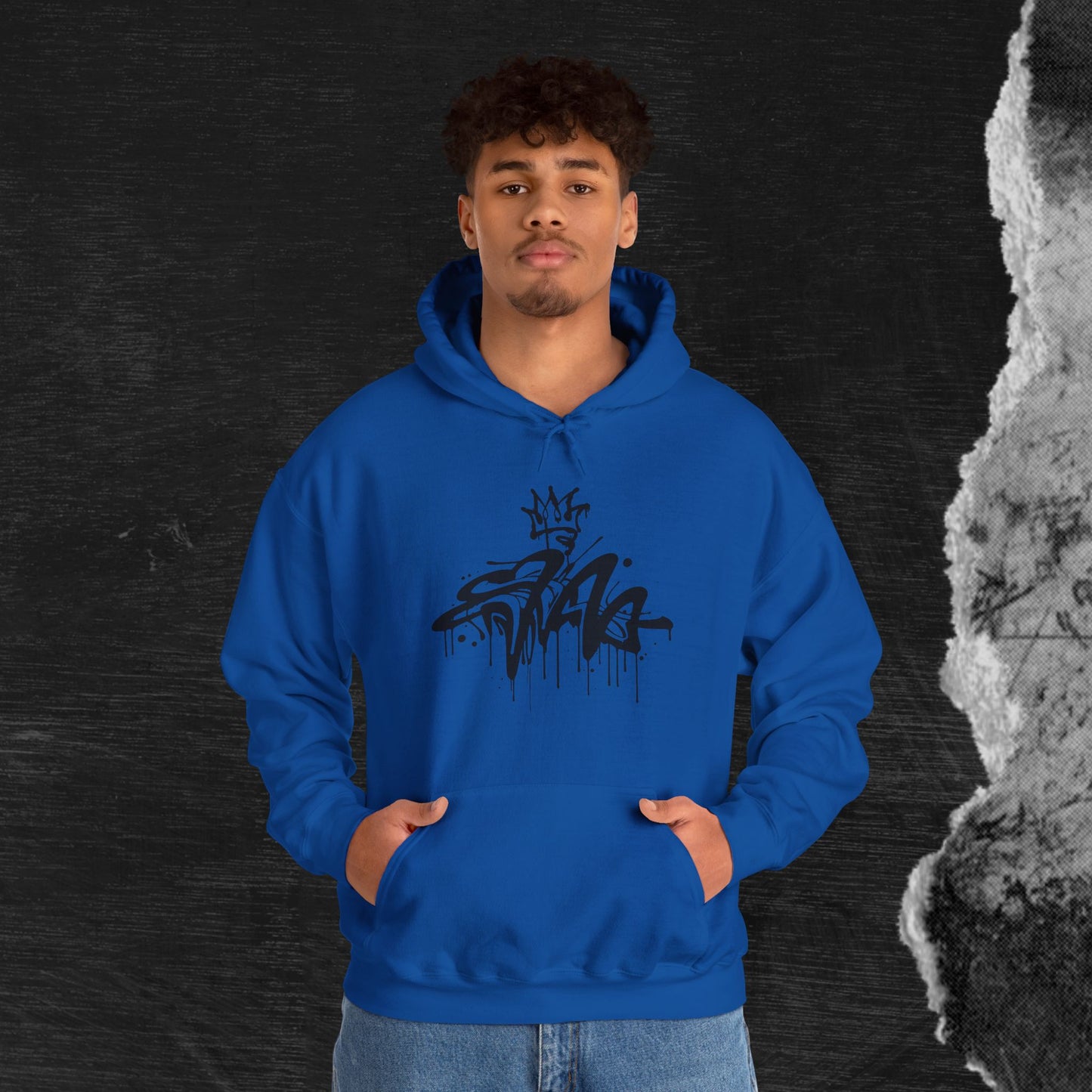 Graffiti Hoodie - Street Art Unisex Sweatshirt