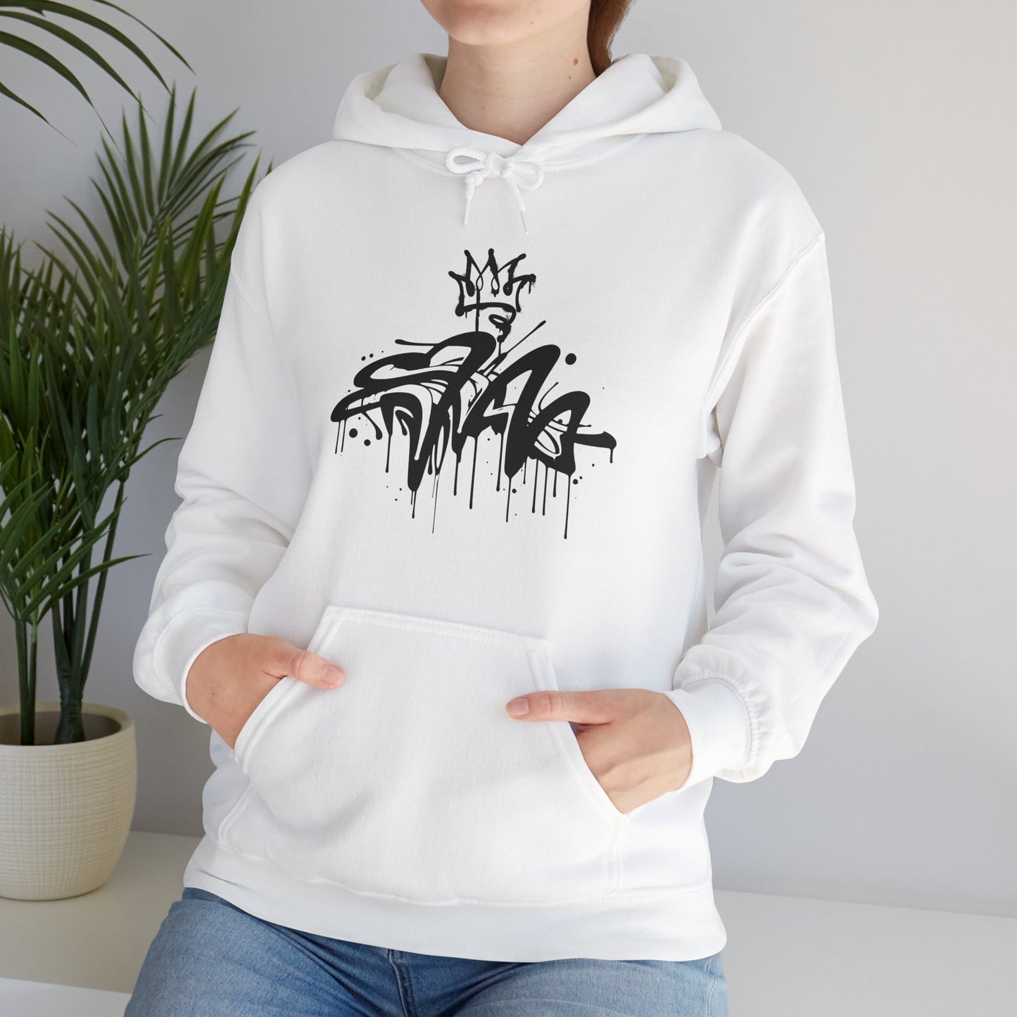 Graffiti Hoodie - Street Art Unisex Sweatshirt