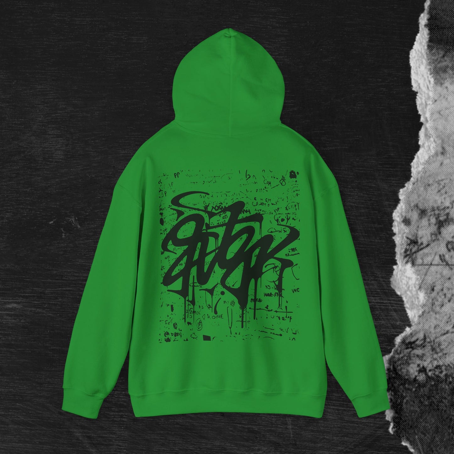 Graffiti Hoodie - Street Art Unisex Sweatshirt